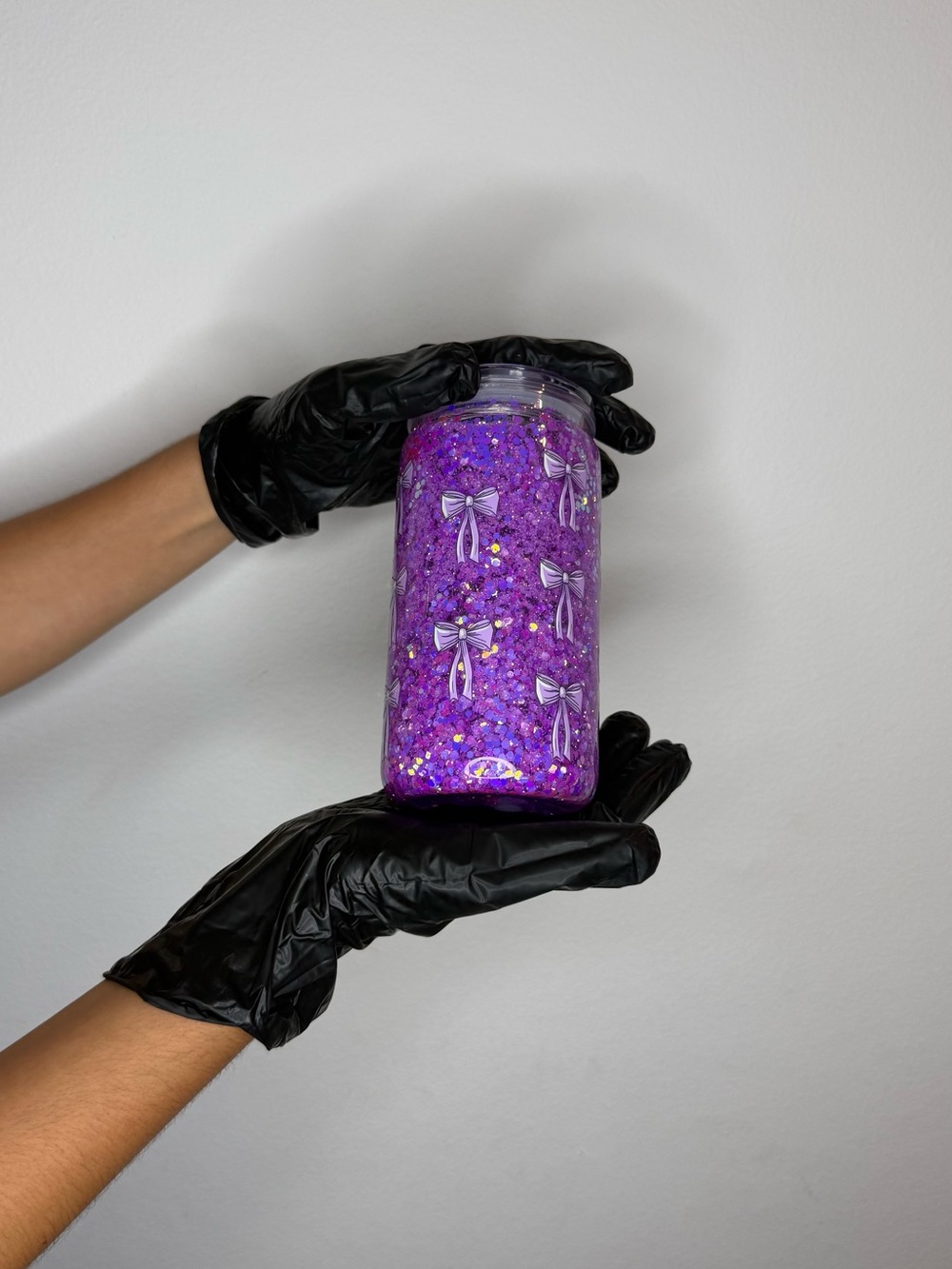 Glitter Purple Tumbler